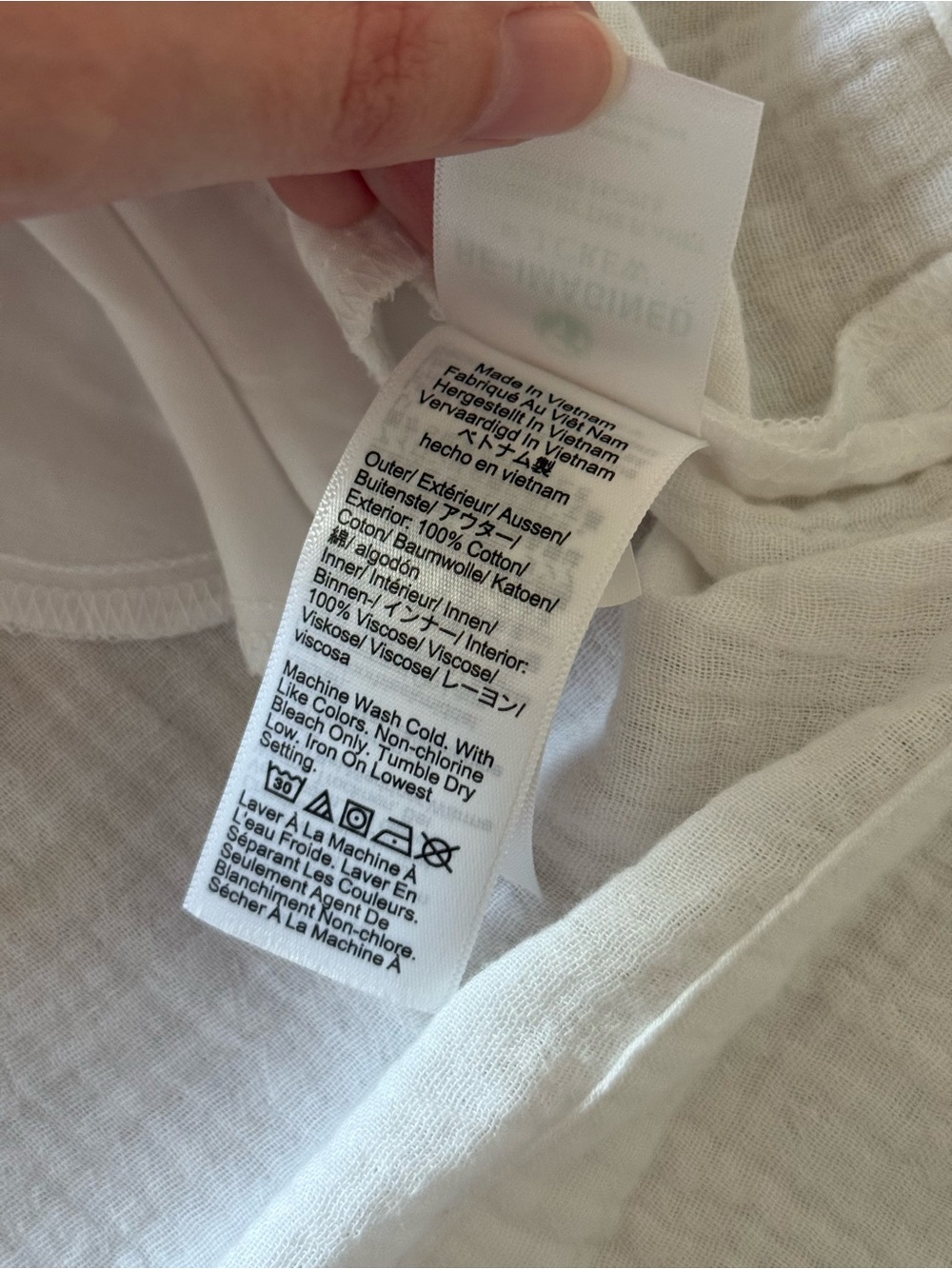 J. Crew V-neck Short Sleeve Soft Gauze Cotton Shirt Dress White Pockets Medium - Picture 13 of 16